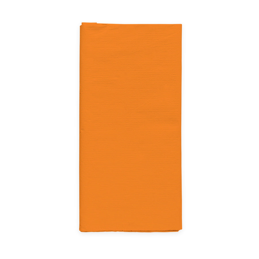 Papieren tafelkleed FSC - 120 x 180 cm - oranje