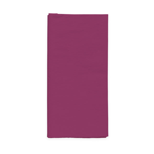 Papieren tafelkleed FSC - 120 x 180 cm - paars