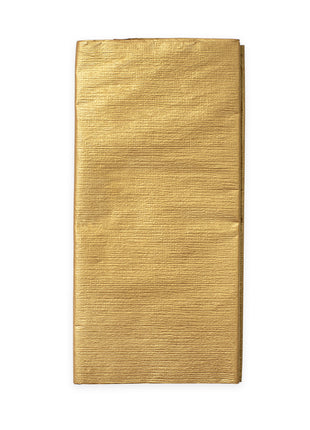 Papieren tafelkleed FSC - 120 x 180 cm - goud