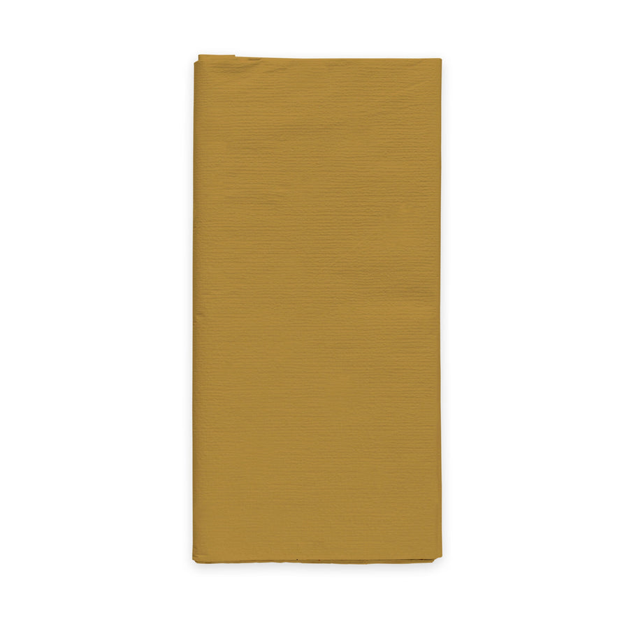 Papieren tafelkleed FSC - 120 x 180 cm - goud