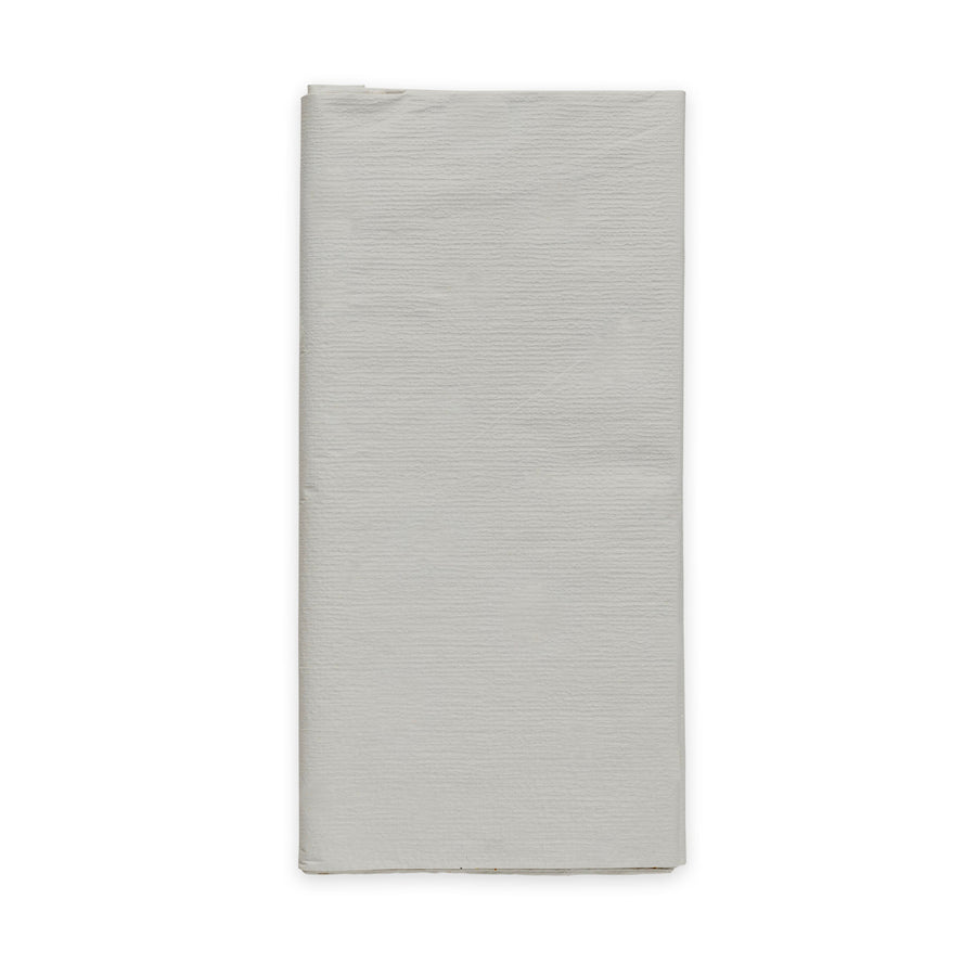 Papieren tafelkleed FSC - 120 x 180 cm - zilver