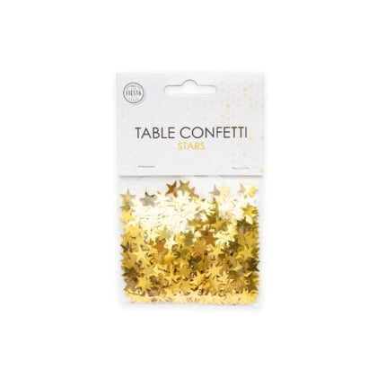 Tafelconfetti - 14 gram - gouden sterretjes