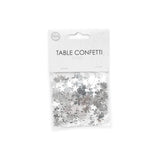 Tafelconfetti - 14 gram - zilveren sterretjes