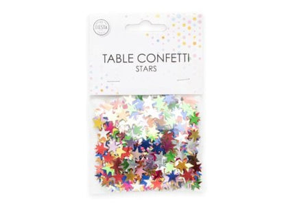 Tafelconfetti - 14 gram - gekleurde sterretjes
