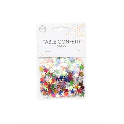 Tafelconfetti - 14 gram - gekleurde sterretjes