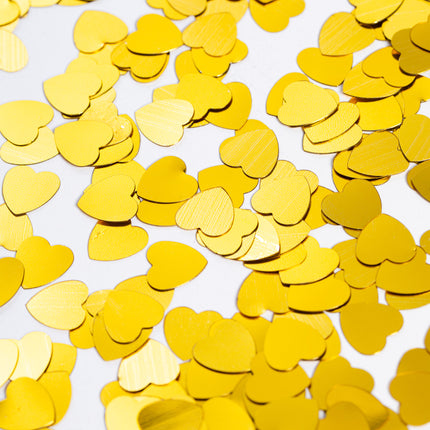 Tafelconfetti - 14 gram - gouden hartjes