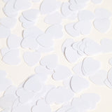 Tafelconfetti - 14 gram - witte hartjes