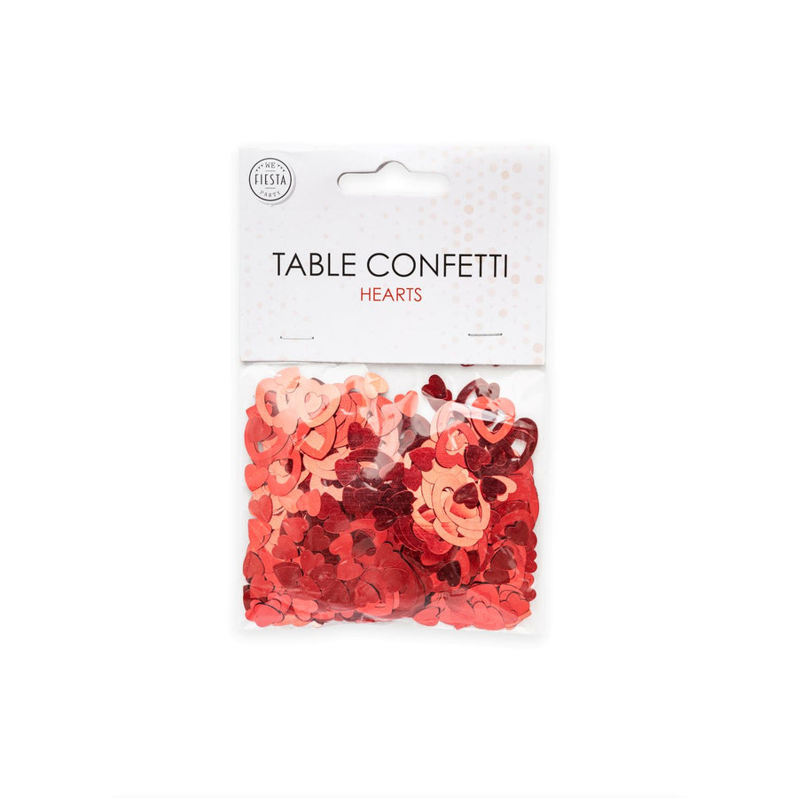 Tafelconfetti - 14 gram - rode open hartjes