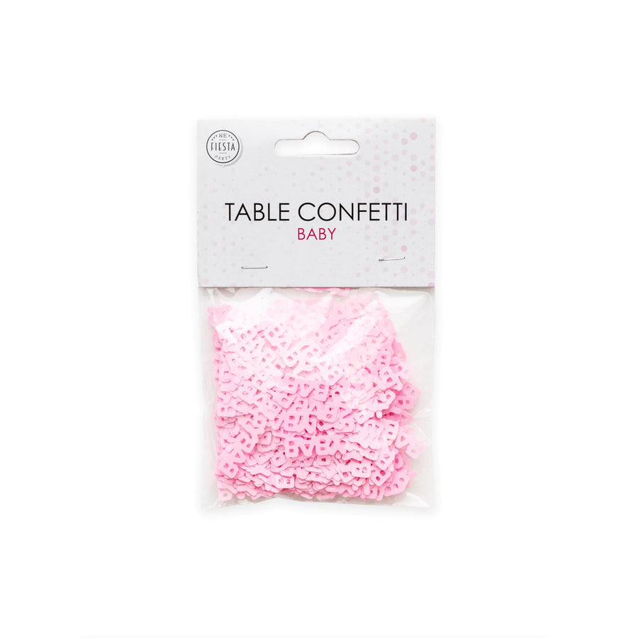 Baby Tafelconfetti - 14 gram - roze