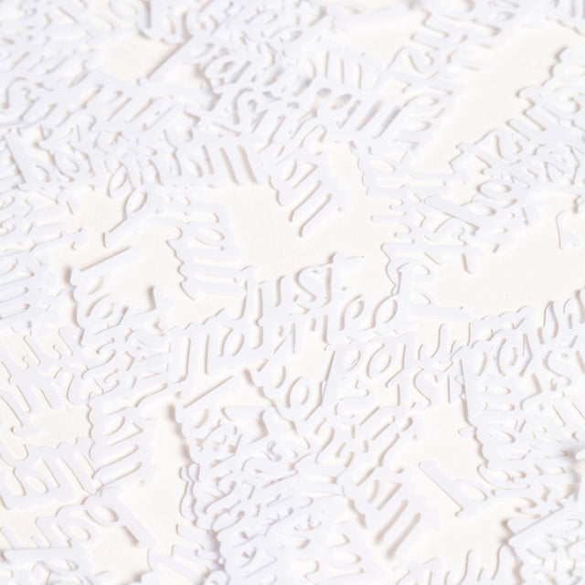Just Married Tafelconfetti - 14 gram - wit