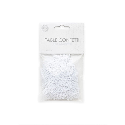Just Married Tafelconfetti - 14 gram - wit