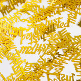 Just Married Tafelconfetti - 14 gram - goud