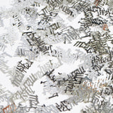 Just Married Tafelconfetti - 14 gram - zilver