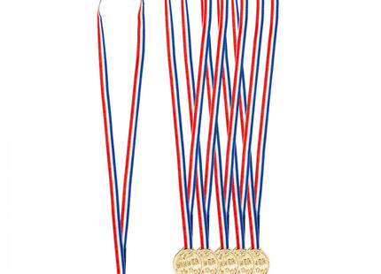 Medailles Winnaar - 6 stuks