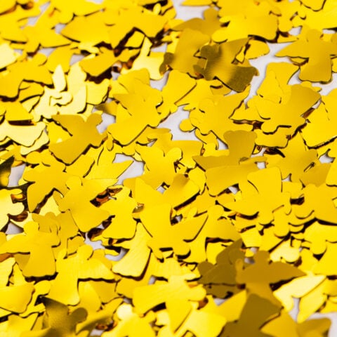 Tafelconfetti - 14 gram - gouden engeltjes
