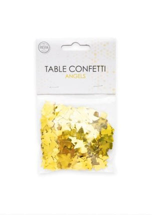 Table confetti - 14 grams - golden angels