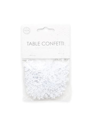 Tafelconfetti - 14 gram - sneeuwvlokjes