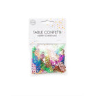 Tafelconfetti - 14 gram - Merry Christmas - gekleurd