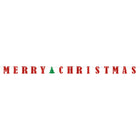 Letterslinger Merry Christmas - 365 cm