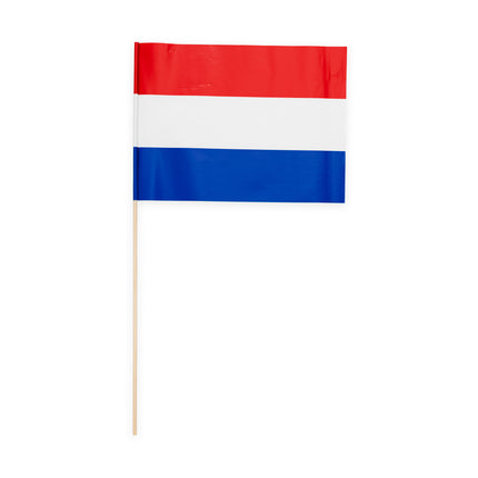 Zwaaivlaggetjes Nederland - 10 stuks - 20 x 30 cm