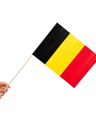 Belgium Waving Flags - 10 pieces - 20 x 30 cm