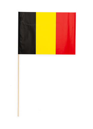 Belgium Waving Flags - 10 pieces - 20 x 30 cm