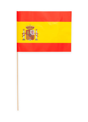 Waving flags Spain - 10 pieces - 20 x 30 cm