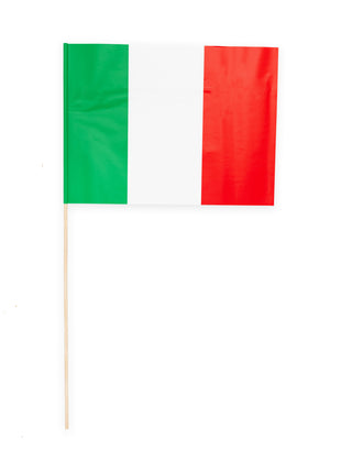 Waving flags Italy - 10 pieces - 20 x 30 cm