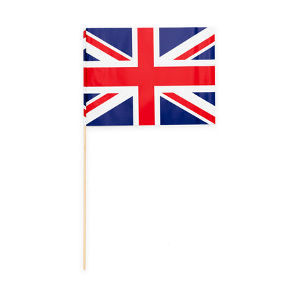 Zwaaivlaggetjes Verenigd Koninkrijk - 10 stuks - 20 x 30 cm
