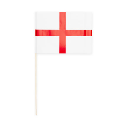 Zwaaivlaggetjes Engeland - 10 stuks - 20 x 30 cm