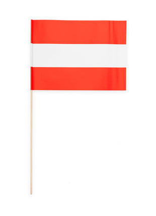 Waving flags Austria - 10 pieces - 20 x 30 cm