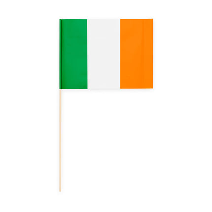Zwaaivlaggetjes Ierland - 10 stuks - 20 x 30 cm