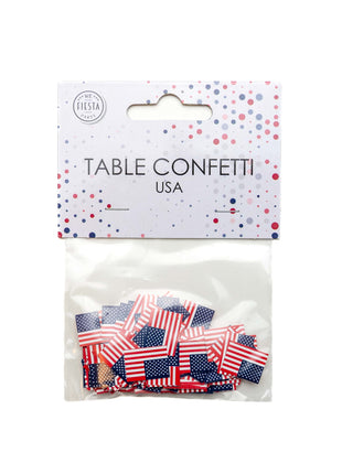 Papieren tafelconfetti Amerika