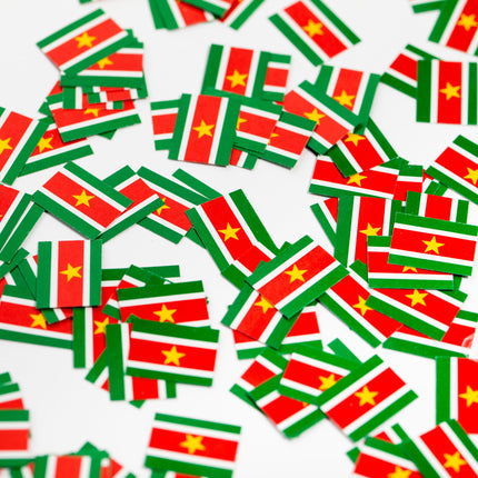 Papieren tafelconfetti Suriname