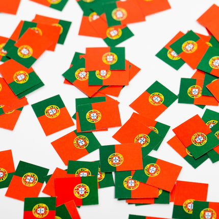 Papieren tafelconfetti Portugal