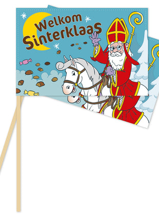 Sinterklaas-Schwebefahnen - 10 Stück