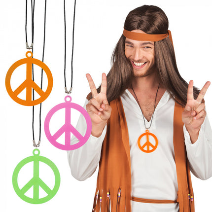 Ketting hippie - 1 stuk (assorti)