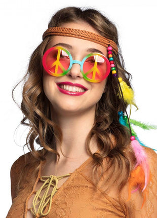 Hippie Bohemian (Stirnband und Partybrille)