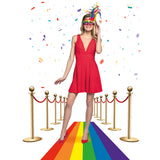 Regenboog loper - 4,5 m x 60 cm