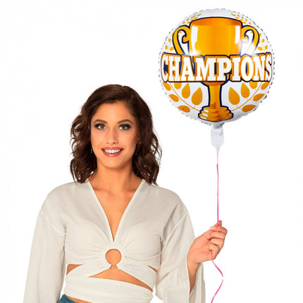 Champions Folieballon rond - 45 cm