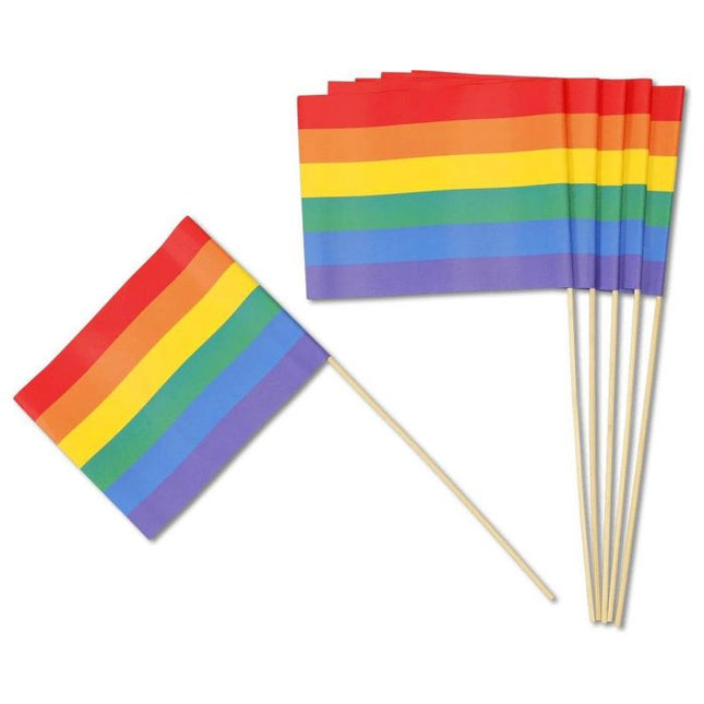 Regenboog Cocktailprikkers - 50 stuks