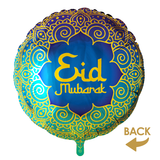 Folieballon - Eid Mubarak - 45 cm