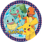 Pokémon Bordjes - 8 stuks - 23 cm