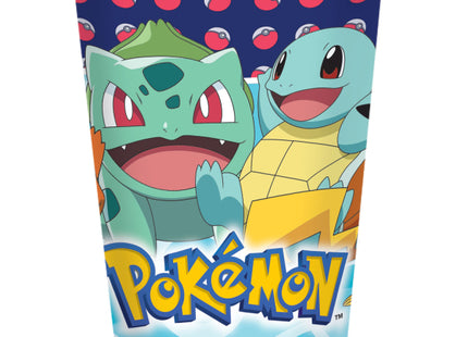 Pokémon Bekers - 8 stuks - 250 ml