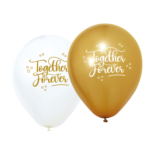 Together Forever ballonnen - 8 stuks