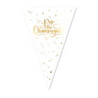 Pop the Champagne vlaggenlijn - 10 meter