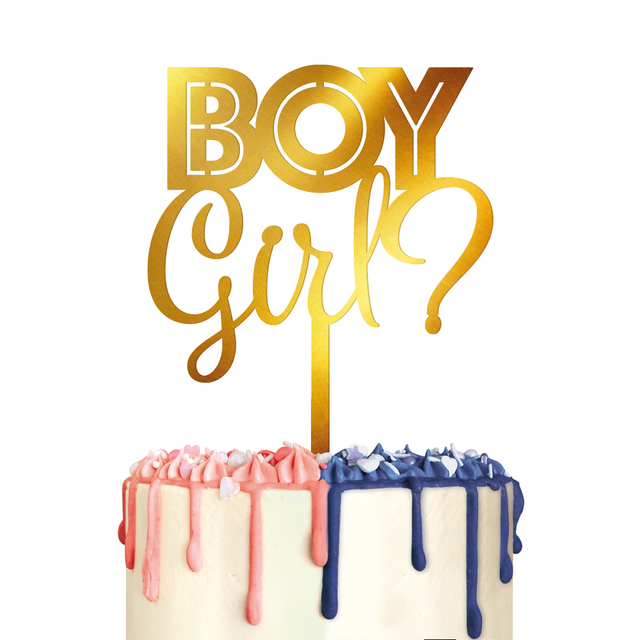 Taarttopper Boy / Girl - Gender Reveal