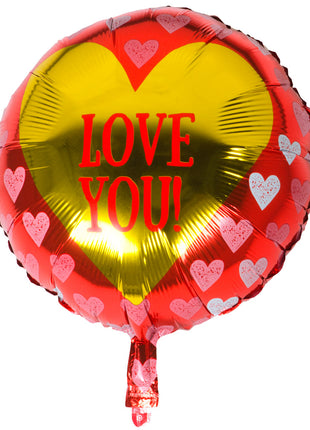 Foil balloon 'Love You' - 45 cm