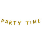 Party time Letterslinger - 150 cm - goud