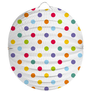 Lantern - 22 cm - Dots